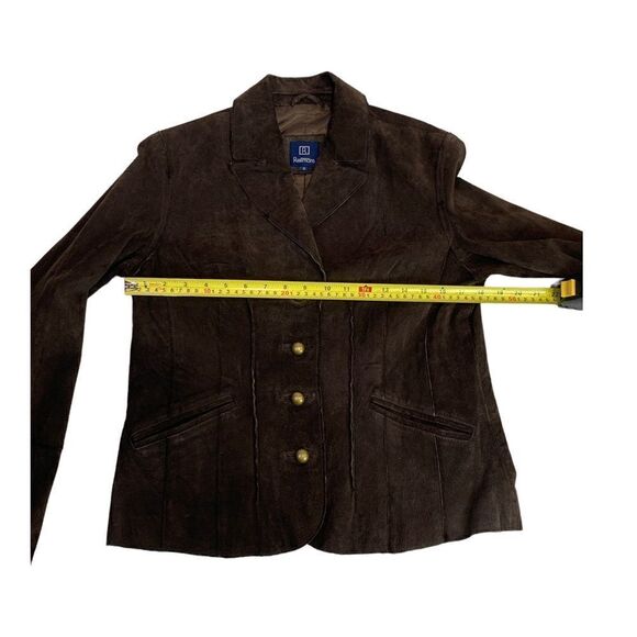 REITMANS Brown Suede Jacket - Picture 8 of 11